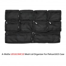 LID1615MC10 Removable design Mesh Lid Organizer for Pelican1615